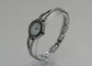 Round alloy womens bracelet watches