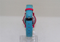 Cute color Alloy Promotion Kids Analog Watch round shape Cartoon design stitching